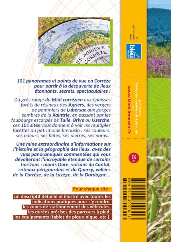 Corrèze : 101 panoramas et points de vue