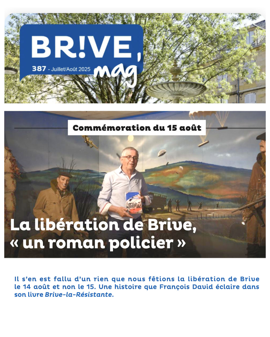Lire la suite à propos de l’article La Libération de Brive
