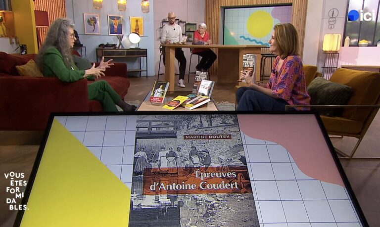 Lire la suite à propos de l’article Martine Doutey avec Vanessa Finot sur France 3